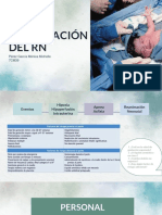 Reanimación RN, Trauma Parto, SDR,HB,Entrocolitis.MMPG