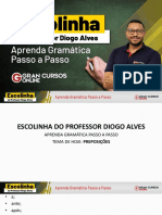 Escolinha Do Professor - Preposições - Diogo Alves