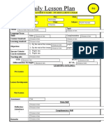 Daily Lesson Plan Y4 Y5 2021 4