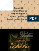 Sopport By: Ahmad Masduki Alvin Fitri Hendika Elinna Dyah Finanti Romdhon Nuril Isnandian