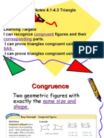 Notes 4.1-4.3 Triangle Congruence: Congruent Corresponding SSS Sas. ASA Aas