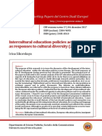 Sikorskaya 2017 Intercultural Education Policies Across Europe 2006-2016