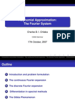 Polynomial Approximation: The Fourier System: Charles B. I. Chilaka