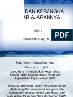  Islam & Kerangka Dasar Ajarannya