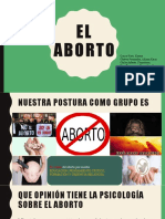 EL ABORTO Postura