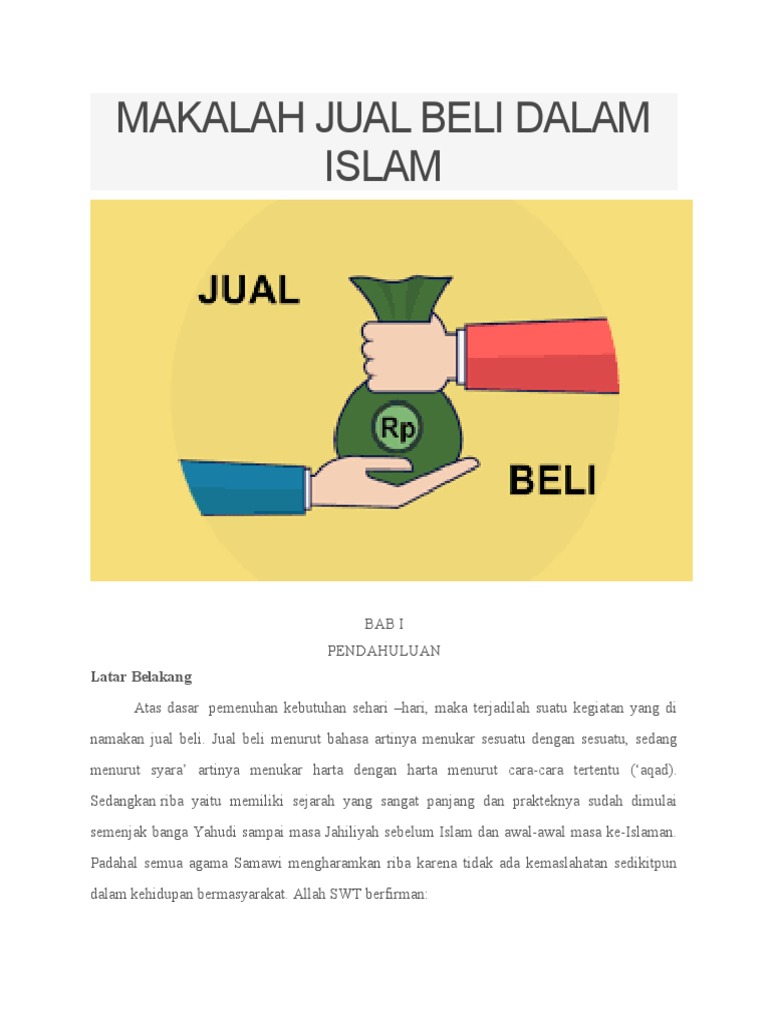Jual Beli Online dalam Tinjauan Hukum Islam: Irizkya Blogsot dan Implikasinya