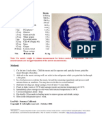 Len's Weisswurst: U.S. Ingredient Metric