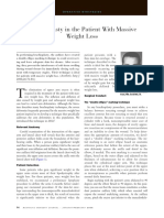 Brachioplasty in The Patient With Massive Weight Loss: Operative Strategies