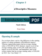 Chapter 3-Numerical Descriptive Statistics 