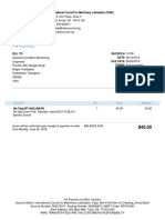 Invoice: International Council For Machinery Lubrication (ICML)