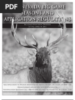 Download 2011 Big Game Seasons  Application Regulations by NDOW SN50239197 doc pdf
