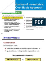 Valuation of Inventories: A Cost-Basis Approach: Learning Objectives