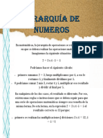Jerarquía de Numeros PDF