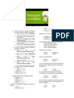 Expresar cantidades físicas en notación científica y unidades del SI