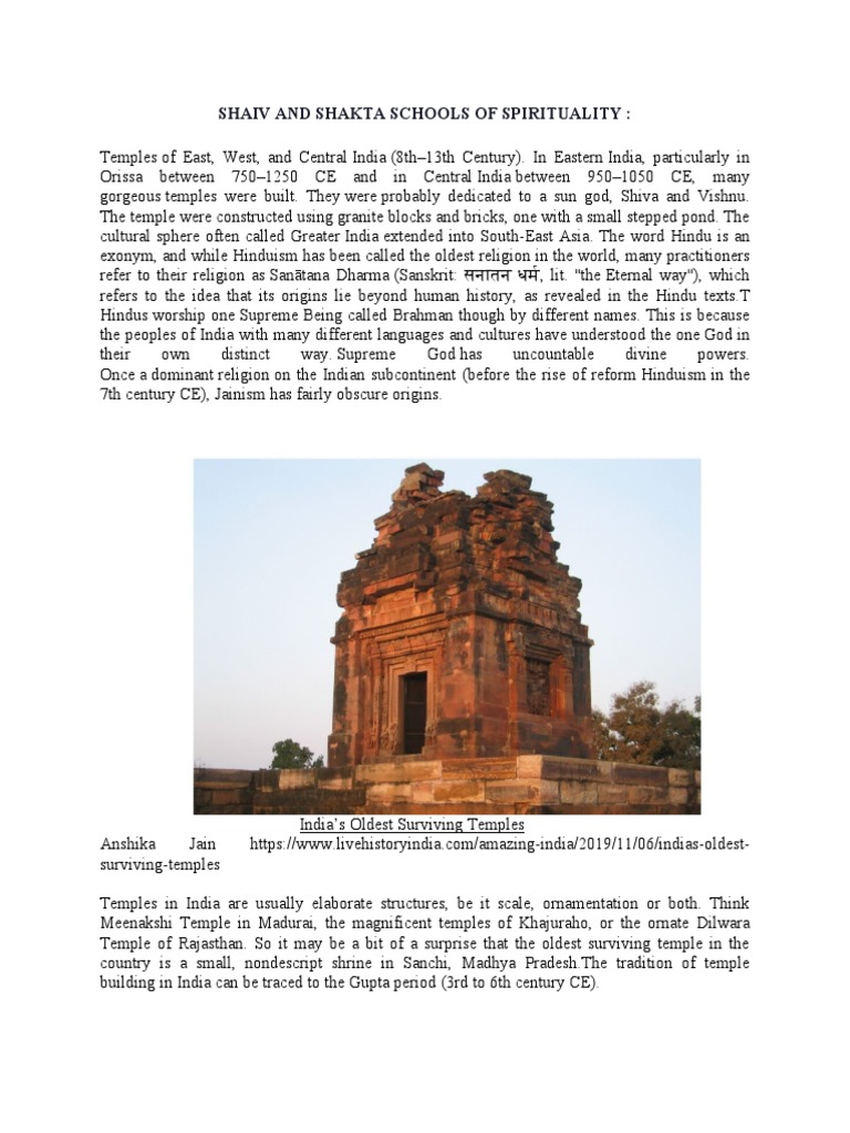 Shaiv and Shakta Schools of Spirituality PDF Devi Gender And Hinduism