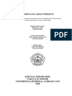 Praktikum Pemetaan Lahan Dengan Alat Waterpass Dan Theodolite