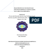 Identifikasi Produk Dan Geografi Pasar Kawasan Strategis Pariwisata Nasional