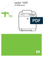HP 1600 Color Laserjet Software Technical Reference