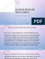 Kuliah Ke 13 Asas-Asas Hukum Keluarga