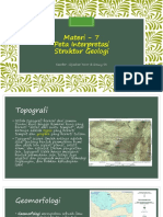 Materi Interpretasi Struktur & Satuan Geomorfologi