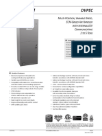 Dvpec: Multi-Position, Variable-Speed, ECM-Based Air Handler With Internal EEV Communicating 2 To 5 Tons