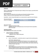 Chapter 4 - Agency