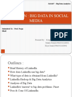 Linkedin: Big Data in Social Media
