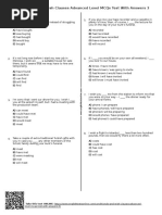 904 - Conditionals and Wish Clauses Advanced Level Mcqs Test With Answers 3