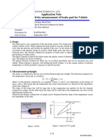 Application Note Thermal Conductivity Measurement of Brake Pad For Vehicle