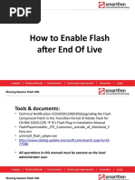 Sharing Session Flash EOL