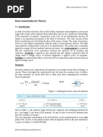 Chapter One: Basic Semiconductor Theory