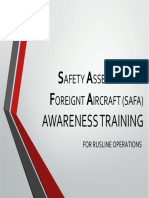 SAFA Awareness Training