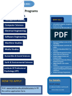 Degree Programs: Karachi Campus