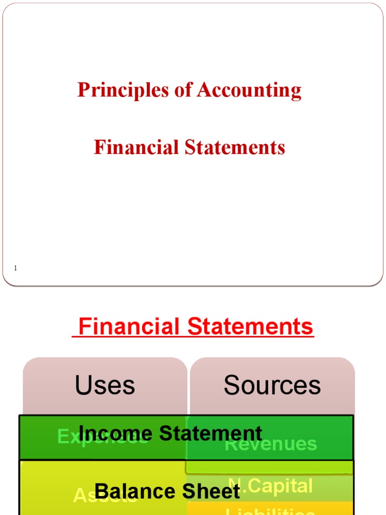 Understanding Financial Statements Basics | PDF | Balance Sheet | Net ...