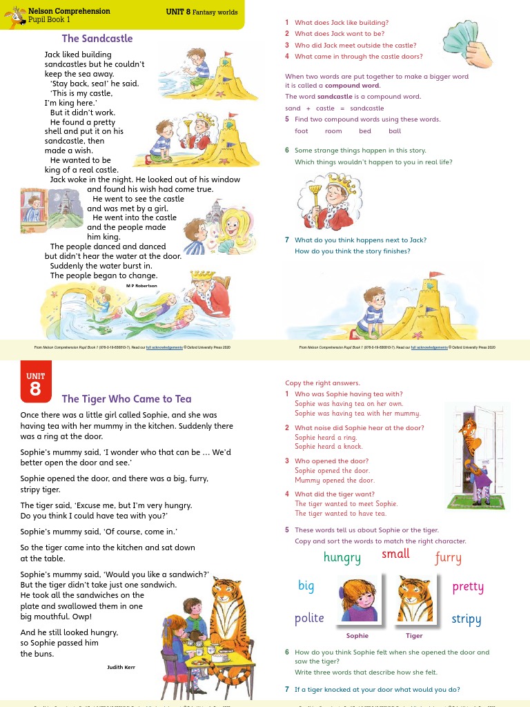 The Sandcastle: Pupil Book 1 | PDF