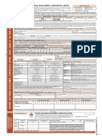 HUDCO Tax Free Bond Application Form