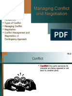 Managing Conflict and Negotiation