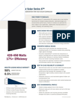 First Solar Series 6™: 420-450 Watts 17%+ Efficiency