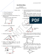 Segiempat Segitiga Kelas VII SOAL