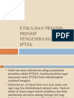 Etika Dan Prinsip Prinsip Pengembangan Sainspptx 1616169515