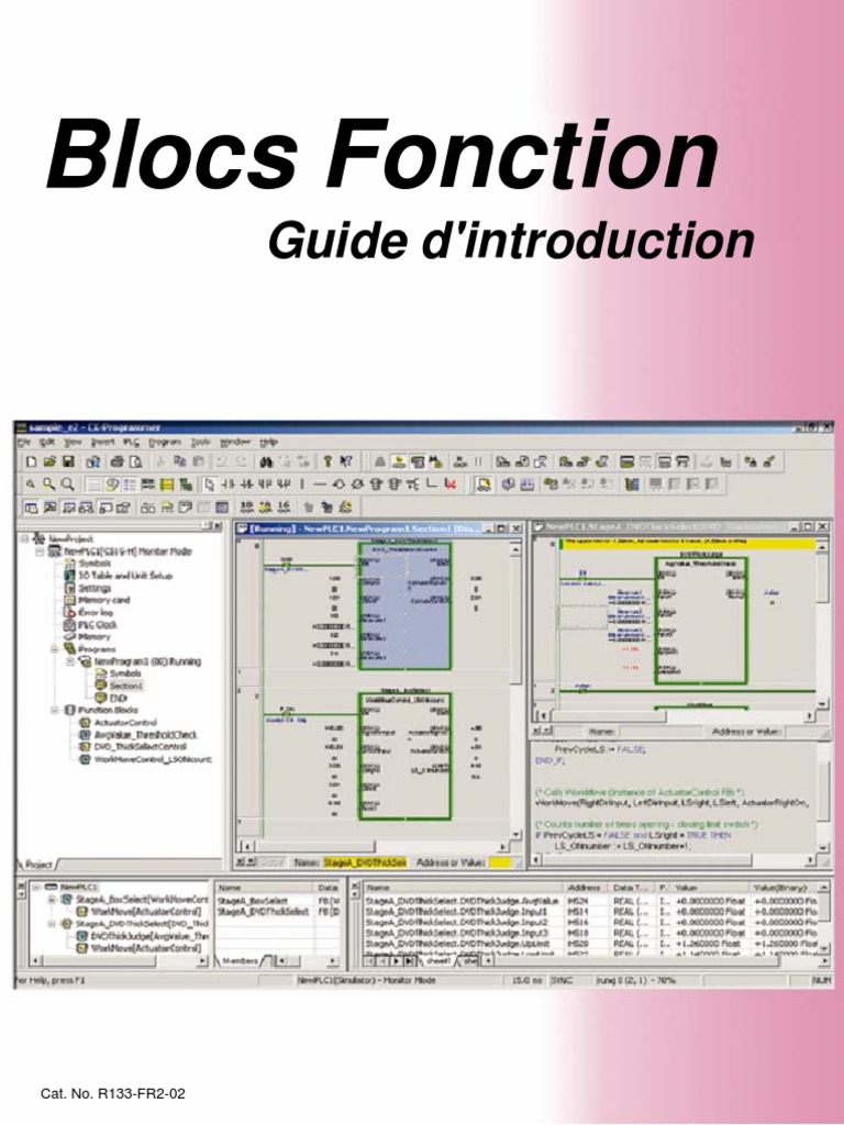 Cx-One Programmer (ST) . | PDF | Bibliothèque logicielle | Programme ...