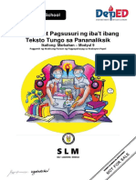 Grade 11 M9 Pagbasa at Pagsusuri Sa Ibat Ibang Teksto Tungo Sa Pananaliksik Autosaved