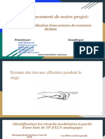 État D'avancement de Notre Projet:: Conception Et Réalisation D'une Armoire de Connexion Du Banc