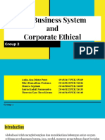 Group 2 - The Business System and Corporate Ethical