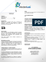 Nidazol oral suspension antimicrobiana para tratar protozoarios y bacterias