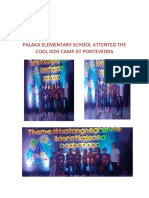 Palaka Elementary School Attented The Cool Kids Camp at Pontevedra