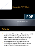 Model Pembelajaran Tutorial