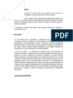 06-06-13 Suspensión Licencia de Conducción. C.N.T.T