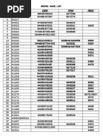 BRAKE SHOE Catalogue