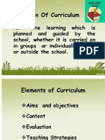 Curriculum Content